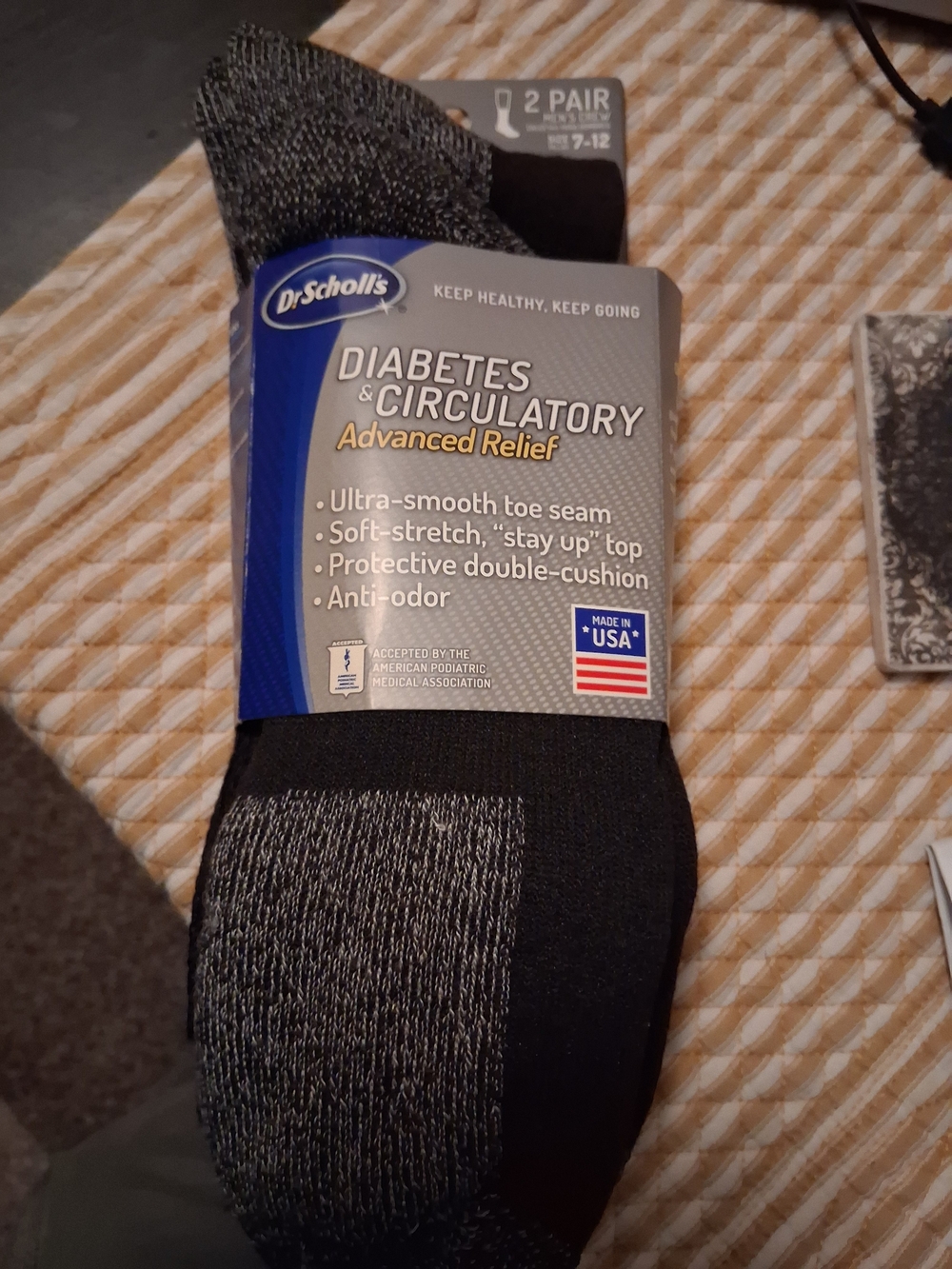 Dr. Scholl's Diabetes Circulatory Advanced Relief Socks